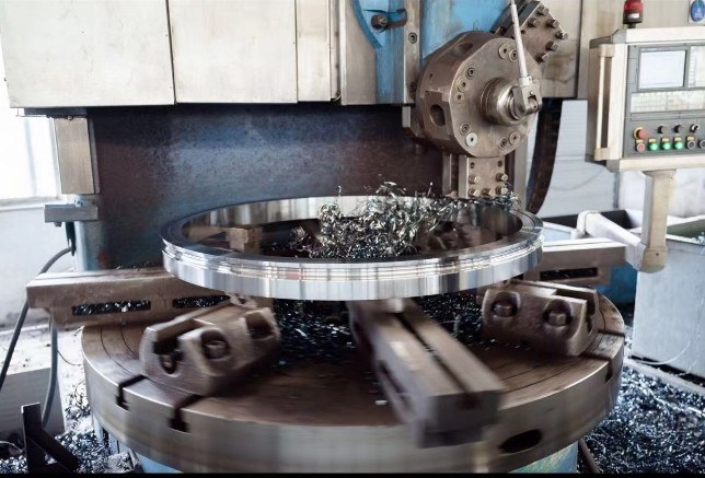 Vla 200544N Flanged slewing bearing slewing ring L shape