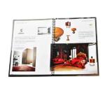 OEM Spiral Bound Notebook Printing CMYK Gloss Coated C2S Art Paper