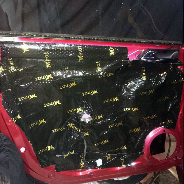 Noise Reduction Vibration Damping Pads Mixed Material Vehicle Soundproofing Mats