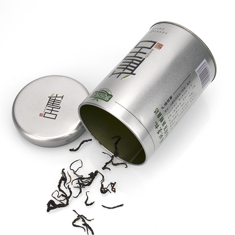 Customized Wholesale Rectangle Metal Tea Tin Gift Can Box for Tea Packaging Square Tinplate Can Round Coffee Spice Match