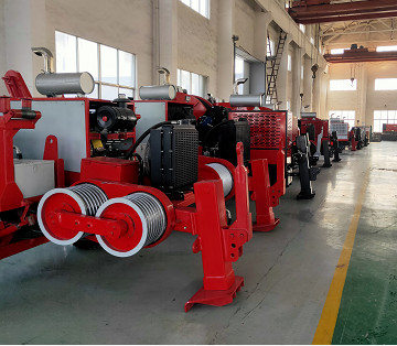 500KV Transmission ADSS 18Ton Hydraulic Cable Puller Tensioner Machine