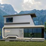 Offices Application Modern Capsule Mobile Home Prefabricated Container Space