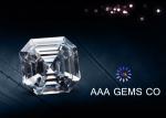 Forever Brilliant Colorless Asscher Cut Moissanite Eight Arrows Eight Hearts
