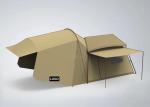 Lightweight Coated Polyester PoFiberglass Camping Tent For Tesla 3 Season