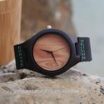 Good design black sandalwood watches with veneer face , mens wooden watch ,cheap