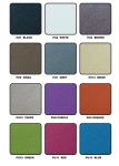 PU Polyurethane High Back Upholstered Dining Chairs Brushed Stainless Leg