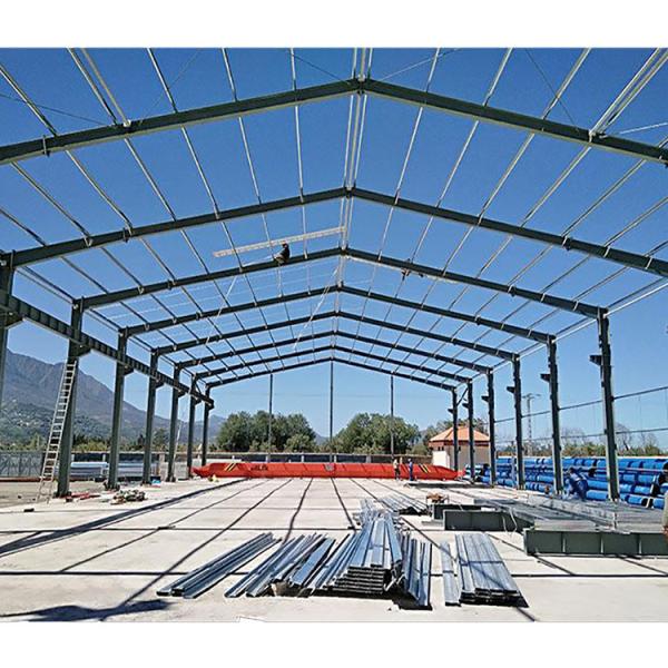 Customizable Q355 Q235b Modular Steel Structure Welded Connection Durable