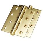 High Output Stainless Steel Door Hinge Golden Titanium Nitride PVD Vacuum
