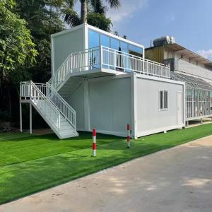 Quality Prefabricated Luxury Folding Container House With Bedroom / Bathroom wholesale