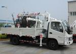 Durable Hydraulic Truck Loader Crane , Boom Truck Crane 3.2 Ton
