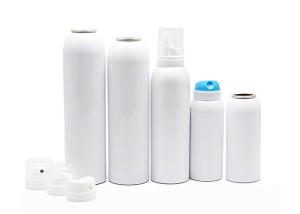 Quality 100ml Mousse Moisture Sunscreen Spray Bottle Aluminum Empty Aerosol Cans wholesale