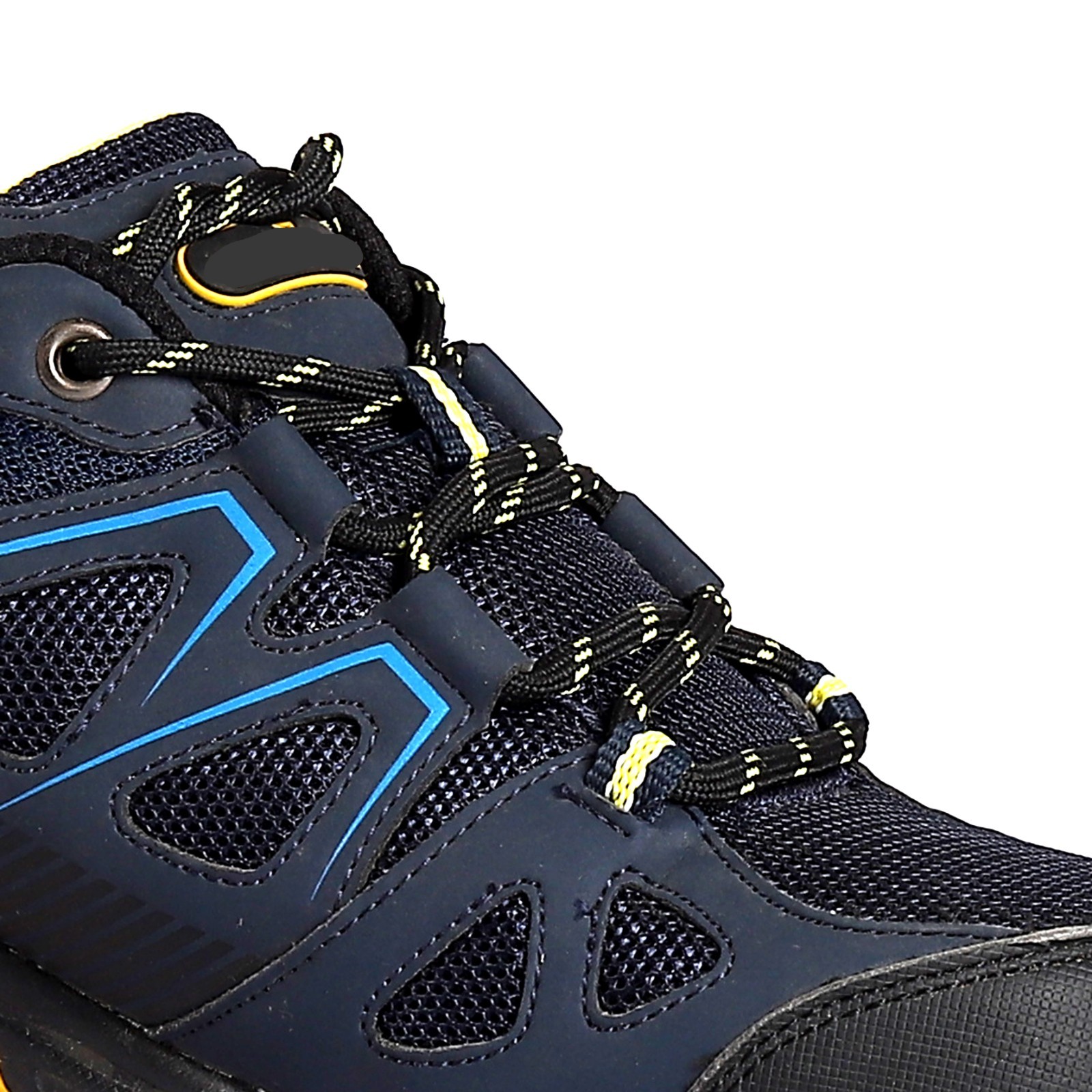 Air Permeable Lightweight Rubber Sole Breathable Steel Toe Protection Safety Shoes