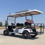 6 Seater Golf Cart Logo Printing Customized Adult Rechargeable Tourist