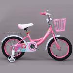 High Durability Steel Frame Lightweight Kids Bike 12 Inches Cute Design