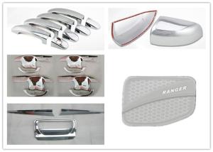 Quality Decoration Auto Parts Chrome Headlight Bezels Fit Ford Ranger T6 2012 2013 2014 wholesale