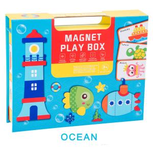 Quality Educational Child Magnetic Animal Puzzle Ocean Preschool Learning Toys For 6 Year Olds wholesale