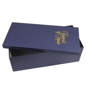 Quality Custom Thick Cardboard Gift Boxes For Wine Bottles Beverage Storage Packaging wholesale