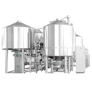 Quality 5000L 5000liters 50HL Industrial Two Vessel Large Beer Brewery Equipment wholesale
