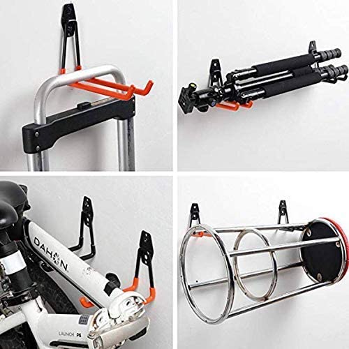 Wall Mount Heavy Duty Tool Rack for Organizing Power Tools and Bulk Items in Your Garage