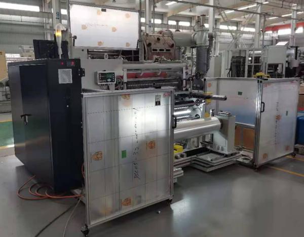 Cheap Touch Screen 3 Phase 1000mm BOPP Slitting Machine for sale
