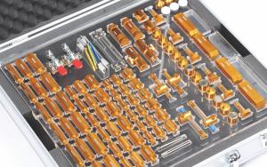 Quality Aluminum 6061 CMM Fixturing Kits Gold Color for Electronics wholesale