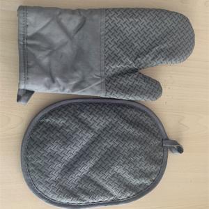 Quality BSCI Cotton Lining Silicone Oven Gloves For Kitchen wholesale