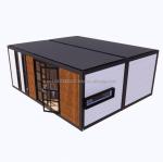 Galvanized Steel Bending 180g EU Modern 2 Bedroom Prefab Steel Expandable
