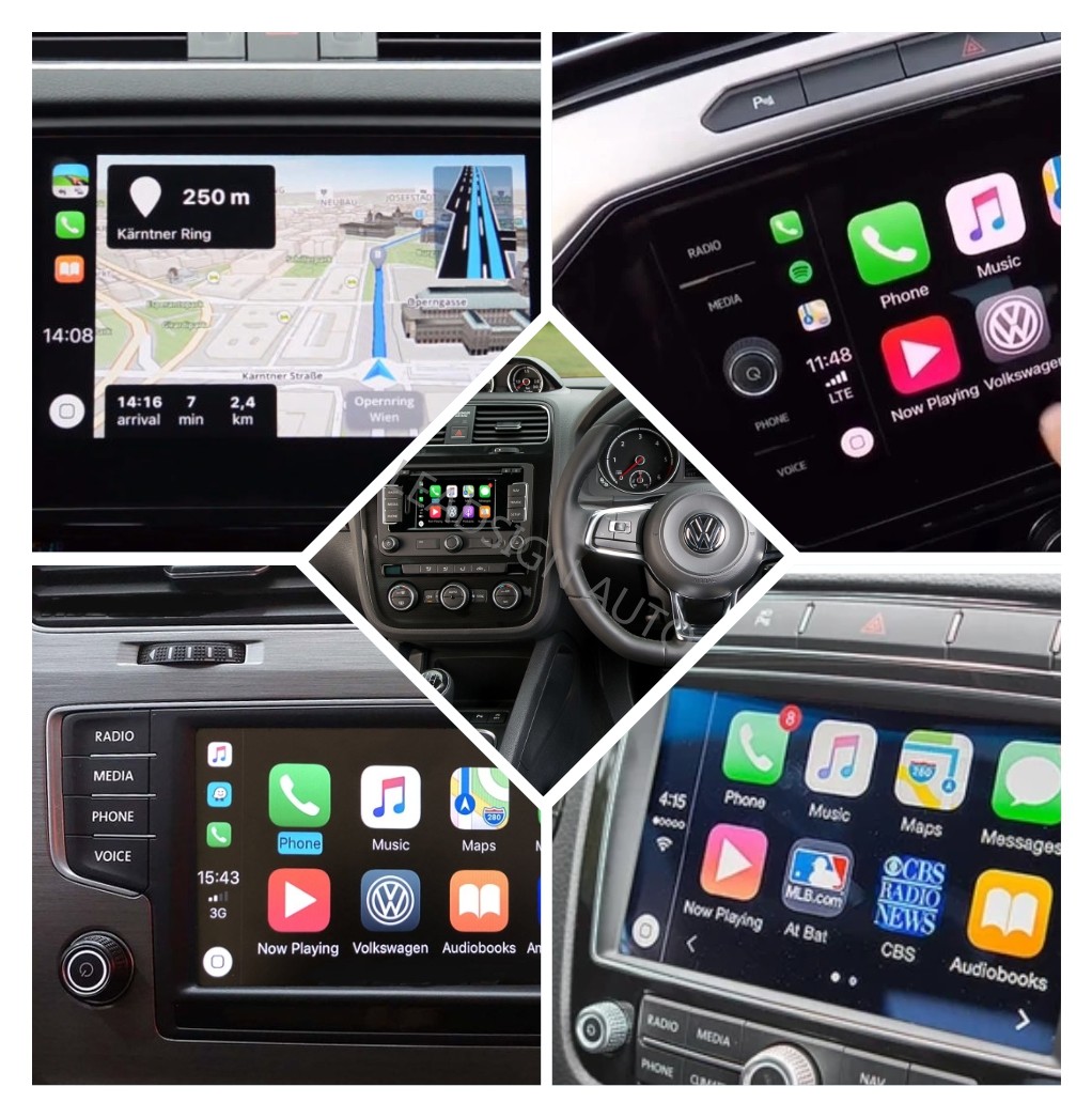 VW RNS810 System Phaeton VOLKSWAGEN Carplay Android Auto wireless interface retrofit