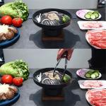 Aluminum Rectangular Flat Fry Reversible Roasting BBQ Grill Griddle