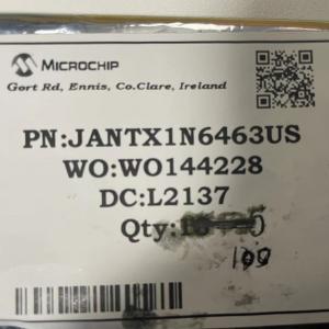 Quality 12VWM 22.6vc Diode Electronic Component JANTX1N6463US TVS DIODE B SQ-MELF wholesale