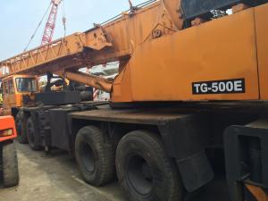 Quality Year 1995 Used Tadano TG-500E 50 Ton Truck Crane 7992 Used Hours wholesale