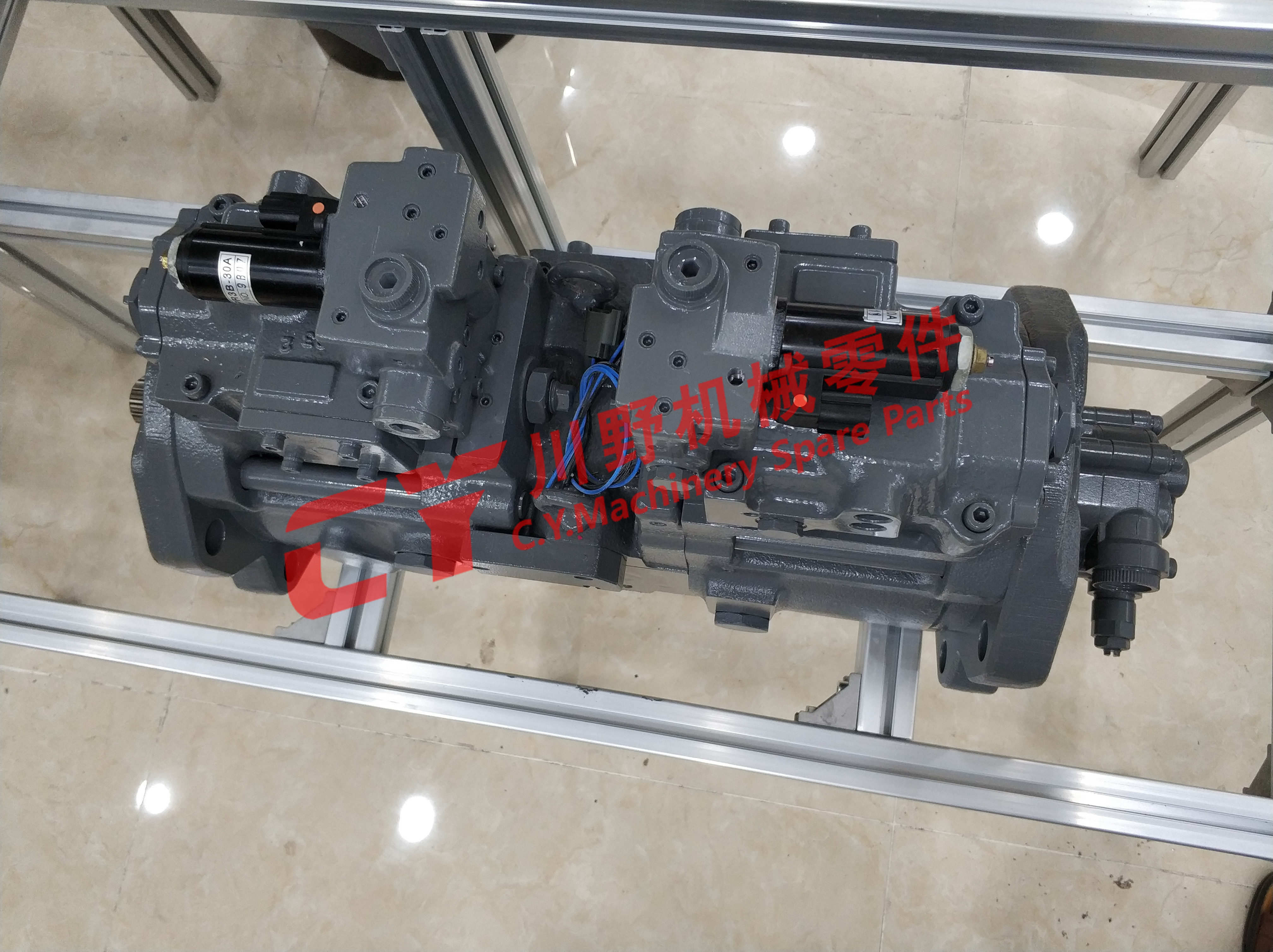 YN10V00036F1 Excavator Hydraulic Pumps H3V112 YTOK K3V112DTP for SK200 SK210 - 8