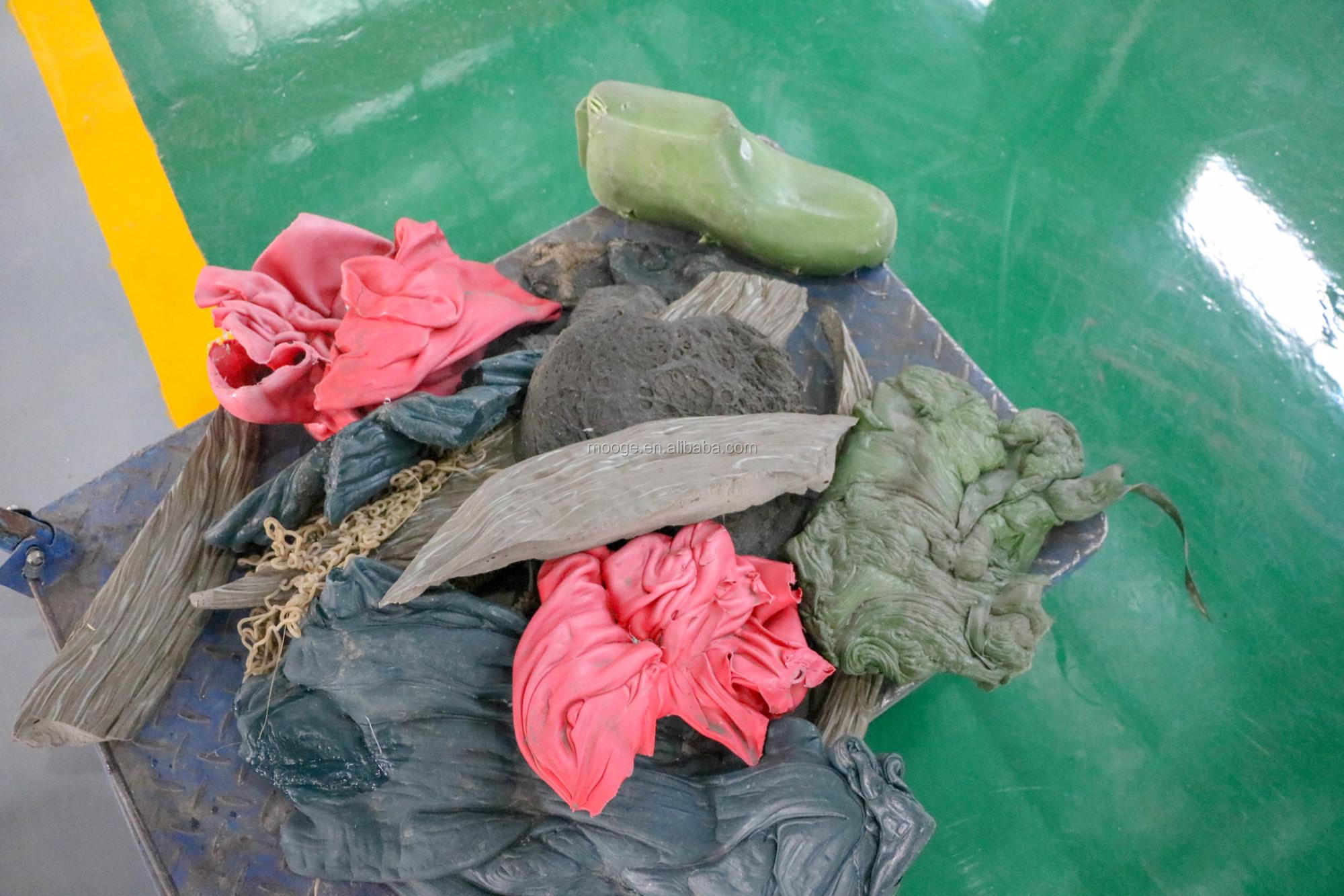 1000kg/H Waste Plastic Shredder Machine 600-1500mm Waste Plastic Crusher