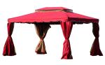 Beautiful Wedding Event Tents , Economic Red Marquee Party Wedding Tent