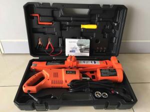 Quality Electric Scissor Lift Jack Automatic Tire Change Impact Wrench 12V Dc 3 Ton wholesale