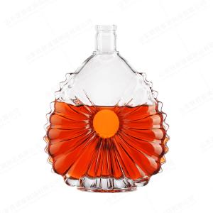 Quality Liquor Bottle Empty Clear Glass Wine Vodka Rum Brandy Whisky Bottle 750ml 1000ml wholesale