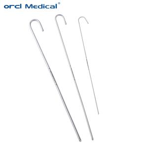 Quality Silver Color Endotracheal Tube Introducer Stylet , Endotracheal Intubation Stylet wholesale