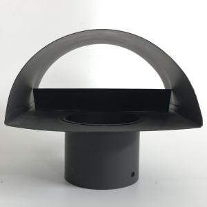 Quality SUS 304 316L Chimney Rain Cover , Chimney Flue Cap For 5'' 6'' Wood Stove wholesale
