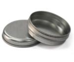 Empty Slip Slide Round Tin Containers for Lip Balm