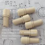 Polyetheretherketone Tecapeek Machining Parts 5-Axis POM Gear Auto Precision