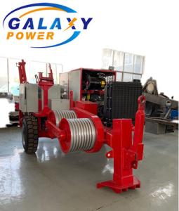 Quality Max 22Ton Hydraulic Cable Puller Transmission Line Stringing Equipment wholesale