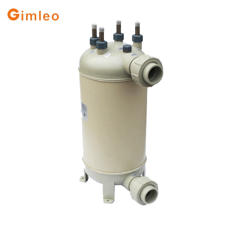 Titanium Heat Exchanger PPR Shell Water To Water Boiler HTS5 High Temperature Corrosion Resistance