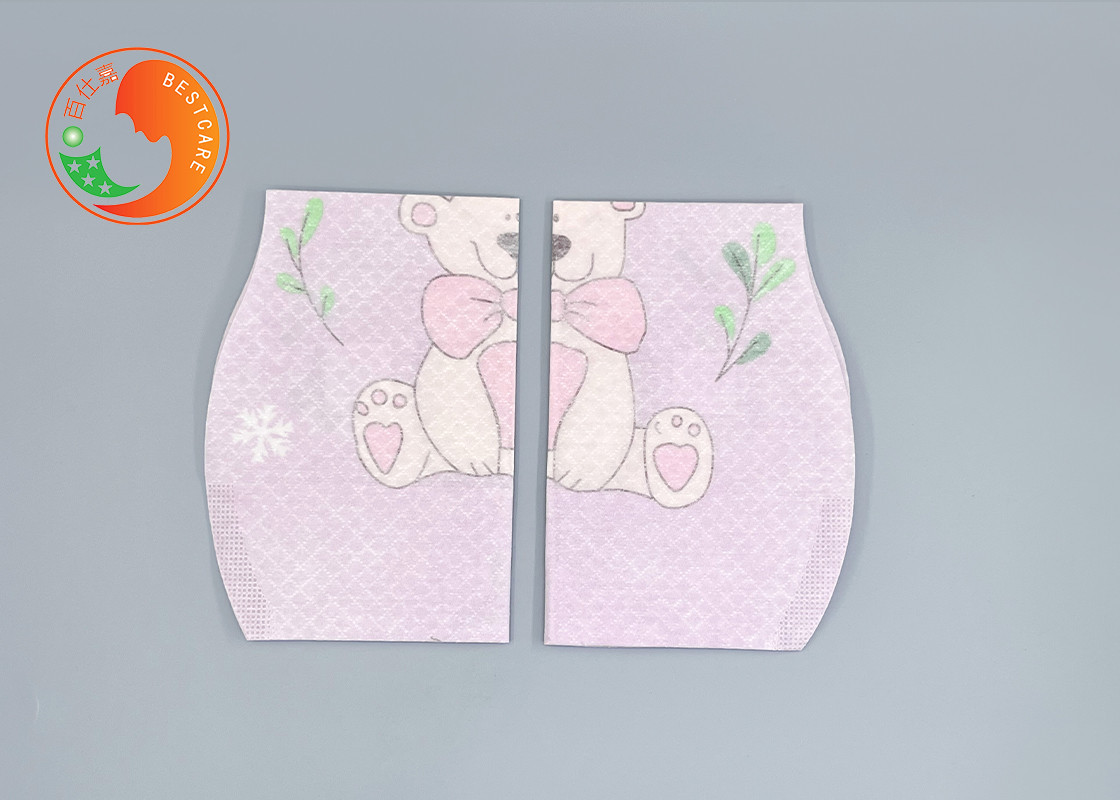 Leak Proof Disposable Baby Bibs Organic Cotton Food Grade Custom Disposable Bibs