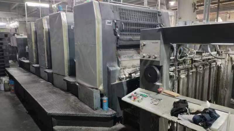 1994 Used Heidelberg CD102-4 4 Color Offset Printing Machine With Flatbed Plate Type