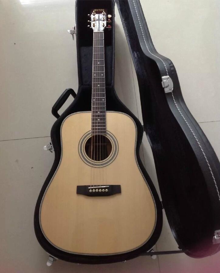 Custom HD35 mahogany sides and back acoustic guitar