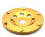 Wear Resistant Hard PCD Diamond Cup Wheels For Coatings Removing