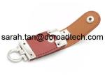 Manufacturer Supply New Model USB3.0 Leather USB Flash Drive for Promotional