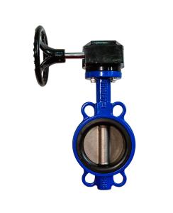 Quality DN50-DN300 Gear Operated Butterfly Valve Wafer End for Water wholesale