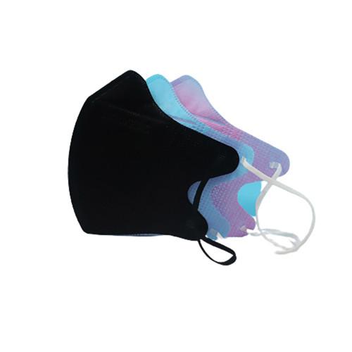 White Three Dimensional 3 Layer Disposable 3D Protective Face Mask Dust