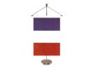Cool Table Top Flags , Personalized Stick Flags With Stainless Steel Flag Pole